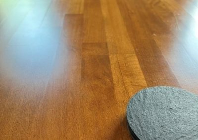 Denver Switchyards Commercial Cleaning Wood table coaster