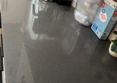Aurora One time clean kitchen counter