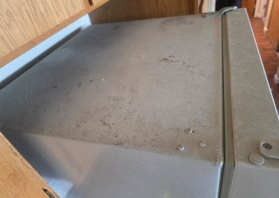 One-Time Refrigerator Top Deep Cleaning - Before