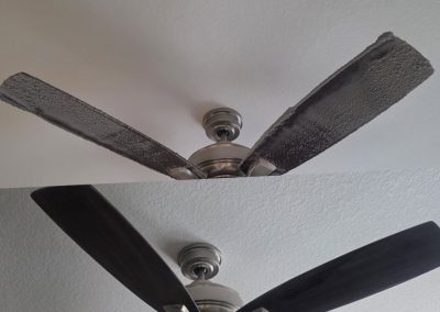Fan Blade - Before and After
