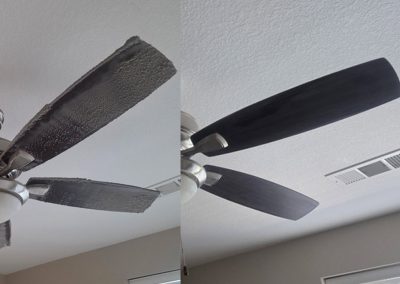 Fan Blade - Before and After